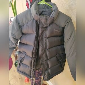 Timberland Kids Black Puffer Jacket Size 7